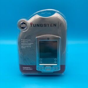 Vintage Palm Tungsten E Handheld Silver 32 MB Colour Screen Factory Sealed 2003